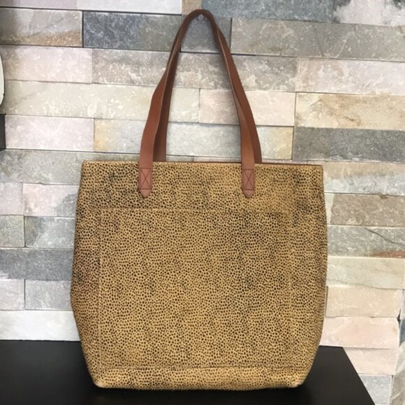 MADEWELL Genuine Calf Hair Med.Transport Tote(2) - Picture 5 of 12